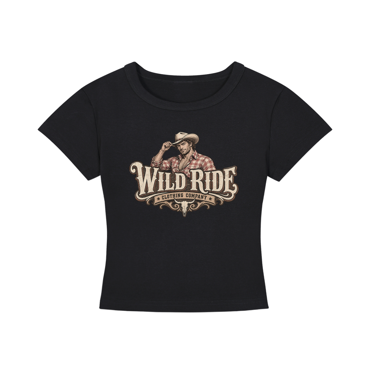 Howdy ma'am Women's Cropped T-Shirt