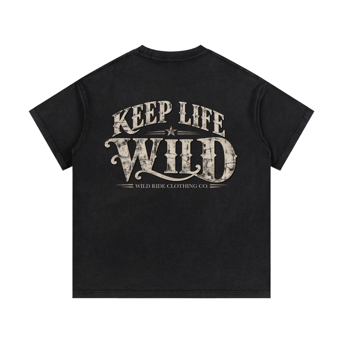 Keep Life Wild – Signature Vintage Wash Tee
