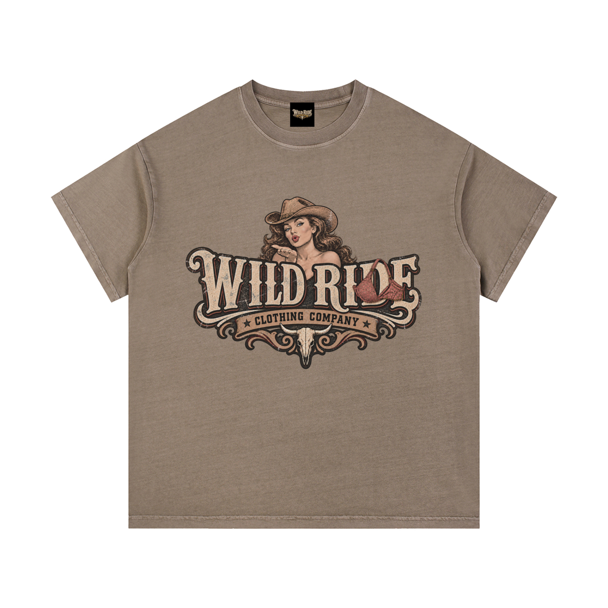 Cowgirl Kiss- Vintage Wash Cotton T-Shirt