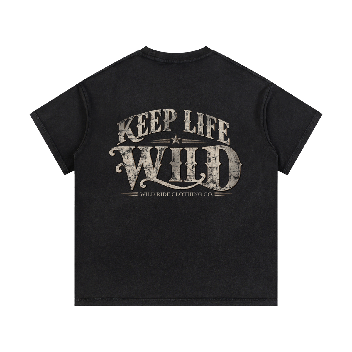Keep Life Wild – Signature Vintage Wash Tee