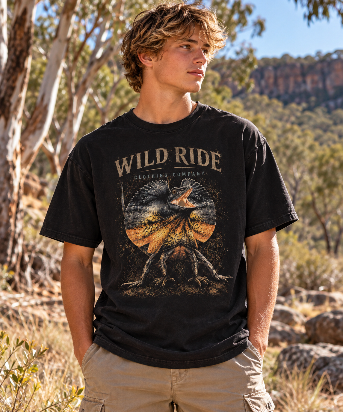 Frilled Lizard - Essential Cotton T-Shirt