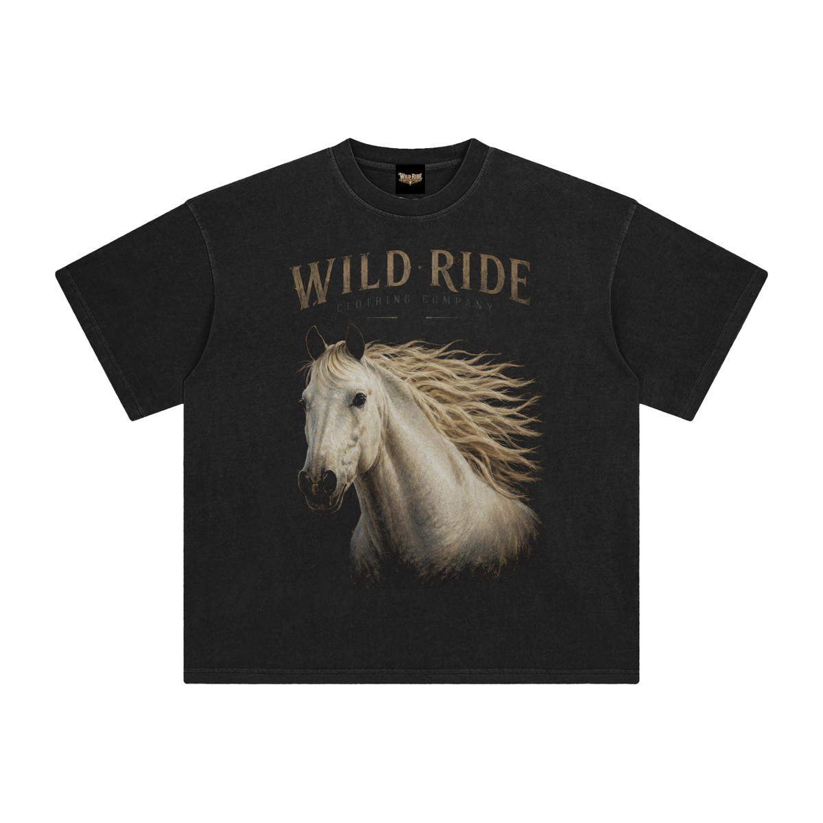 Enzyme Washed T-Shirt