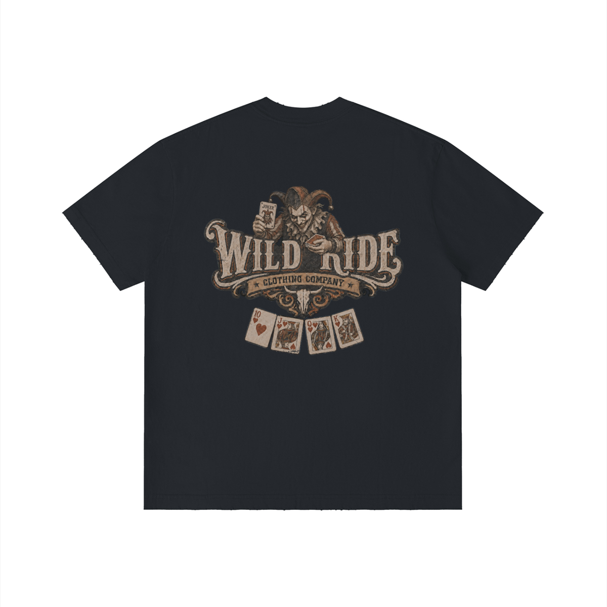 The Joker Unisex Vintage Wash Distressed T-Shirt
