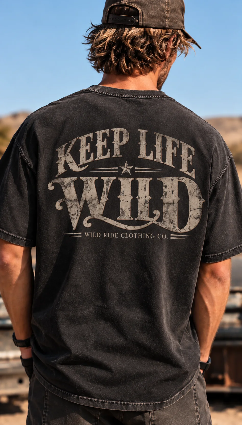 Keep Life Wild – Signature Vintage Wash Tee